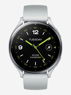 Смарт-часы Xiaomi Watch 2 Silver Case With Gray TPU Strap M2320W1 (BHR8034GL), Серебряный