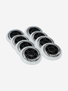 Набор колес для роликов FILA Wheels 84 мм, 83A, 8 шт, Мультицвет