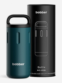 Термокружка BOBBER Bottle с ручкой 590 мл, тепло до 8 часов, темно-бирюзовый, Синий