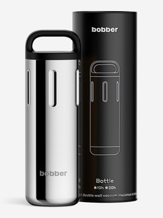 Термокружка BOBBER Bottle с ручкой 770 мл, тепло до 10 часов, зеркальный, Серебряный