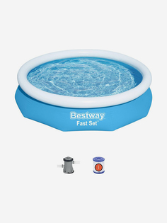 Бассейн надувной Bestway 57458, 305см х 66 см, 3200л, Синий