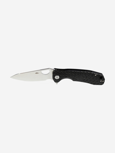 Нож Honey Badger Leaf L (HB1288) с чёрной рукоятью, Черный