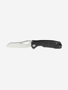 Нож Honey Badger Wharncleaver D2 M с чёрной рукоятью, Черный