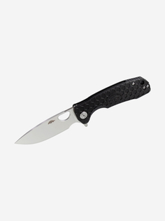 Нож Honey Badger Flipper 14C28N M с чёрной рукоятью, Черный