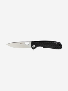 Нож Honey Badger Flipper D2 L с чёрной рукоятью, Черный