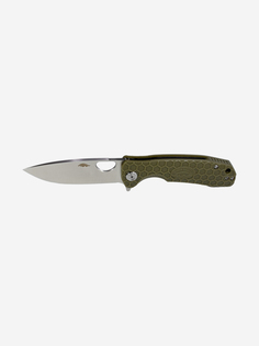 Нож Honey Badger Flipper D2 M с зелёной рукоятью, Зеленый