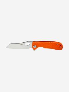Нож Honey Badger Wharncleaver D2 L с оранжевой рукоятью, Оранжевый