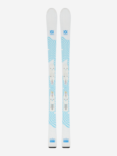 Горные лыжи детские Volkl Flair + крепления 7.0 vMotion, Белый
