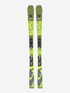 Горные лыжи детские Volkl Deacon + крепления 7.0 vMotion, Зеленый
