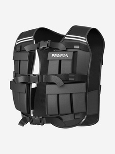 Жилет утяжелитель PROIRON 20 кг, Черный