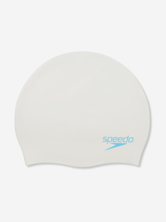 Шапочка для плавания детская Speedo Plain Moud, Белый
