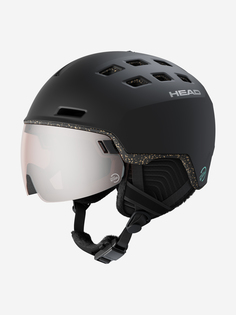 Шлем горнолыжный Head Radar Rethink с визором S2 (VLT 20%), Черный