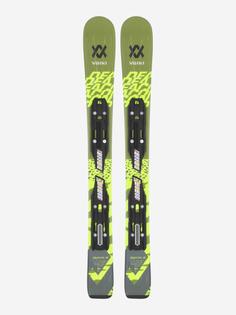 Горные лыжи детские Volkl Deacon + крепления 4.5 vMotion, Зеленый