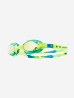 Очки для плавания детские TYR Swimple Tie Dye Mirrored, Зеленый