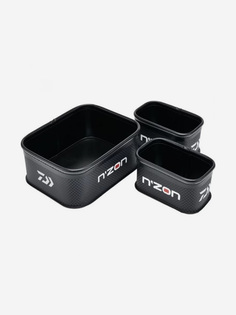 DAIWA Набор контейнеров NZon Bait Bowl Set 1 EVA 3шт, Черный