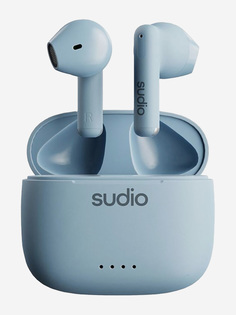 Беспроводные TWS наушники Sudio A1. Цвет: синий, Синий