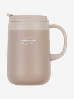 Термокружка из нерж. стали тм THERMOcafe TCCM-460SY(LT) 0.46L, Бежевый