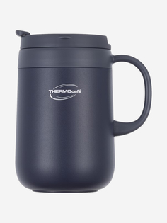 Термокружка из нерж. стали тм THERMOcafe TCCM-460SY(OGY) 0.46L, Синий