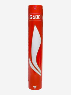 Воланы перьевые Li-Ning G600 (77) - 12шт., Белый