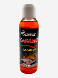 Ароматизатор-концентрат жидкий ALLVEGA "Essence Caramel" 100мл (КАРАМЕЛЬ), Красный