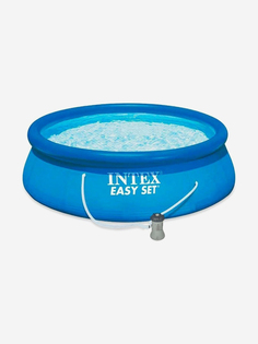 Надувной бассейн Intex 28142NP "Easy Set" (396х84см), Голубой