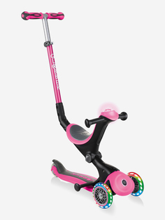 Самокат Globber GO UP DELUXE PLAY LIGHT, Розовый