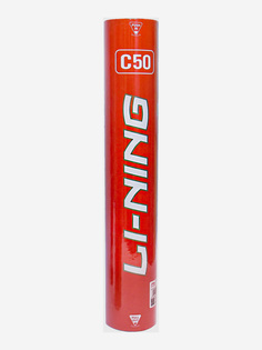 Воланы перьевые Li-Ning C50 (77) - 12шт., Белый