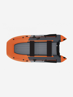 Надувная лодка Boatsman BT350A (цвет графитово-оранжевый), Серый