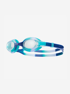 Очки для плавания детские TYR Swimple Tie Dye, Черный