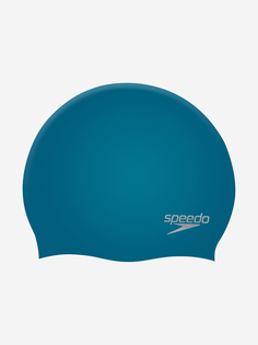 Шапочка для плавания Speedo Plain Moulded, Зеленый
