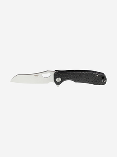 Нож Honey Badger Wharncleaver D2 L с чёрной рукоятью, Черный