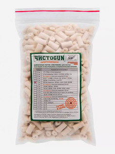 Патч для чистки оружия ЧИСТОGUN 635 пневматика .264 Win.Mag 65х47 65х55, диаметр 7,5 мм, 500 шт, Бежевый