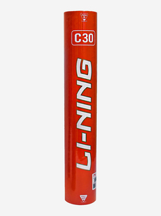 Воланы перьевые Li-Ning C30 (77) - 12шт., Белый