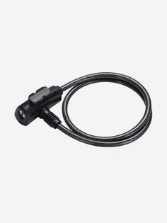 Замок велосипедный BBB QuickSafe 8x1500mm Black, Черный