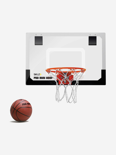 Баскетбольное кольцо 46 х 31 с мячом, Белый Sklz
