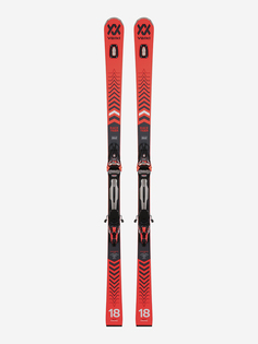 Горные лыжи с креплениями Volkl Racetiger GS + rMotion2 12 GW 21/22, Красный