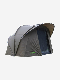 CARP PRO Палатка карповая 2-х местная Diamond с внутренней капсулой 280x315x190см 10000мм, Зеленый
