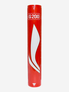 Воланы перьевые Li-Ning G200 (77) - 12шт., Белый