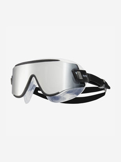 Маска для плавания TYR Tidal Wave Mirrored Swim Mask, Серебряный