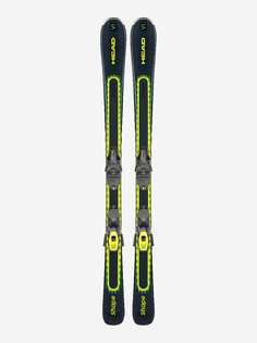 Горные лыжи с креплениями Head Shape V1 SLR Pro + SLR 10 GW Black/White 22/23, Желтый