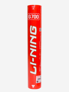 Воланы перьевые Li-Ning G700 (77) - 12шт., Белый