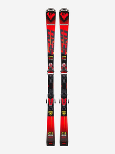 Горные лыжи с креплениями Rossignol Hero Carve Konect + NX 12 Konect GW 22/23, Красный