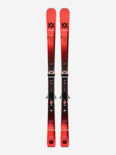 Горные лыжи с креплениями Volkl Deacon 80 + Lowride XL 13 FR 21/22, Красный