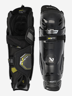 Щитки хоккейные детские Bauer Supreme M5 PRO SR, Черный Бауэр