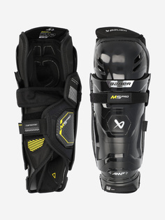 Щитки хоккейные детские Bauer Supreme M5 PRO INT, Черный Бауэр