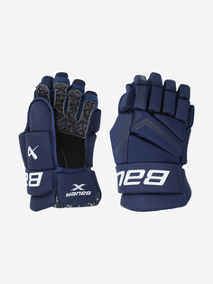 Перчатки хоккейные Bauer X GLOVE-SR, Синий Бауэр