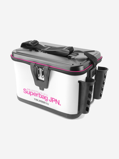Сумка рыболовная TSURIBITO Superbag с держателями удилищ, Белый