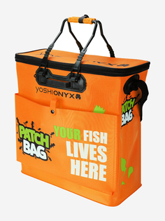 Сумка рыболовная Yoshi Onyx Patch Bag складная, с карманом, Оранжевый Yoshionyx