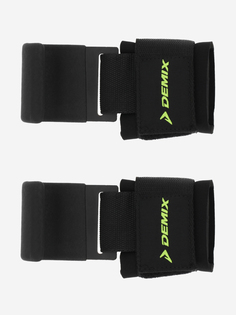 Крюки для турника и тяги Demix, 2 шт., Черный