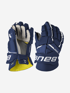 Перчатки хоккейные Bauer Supreme M3 SR, Синий Бауэр